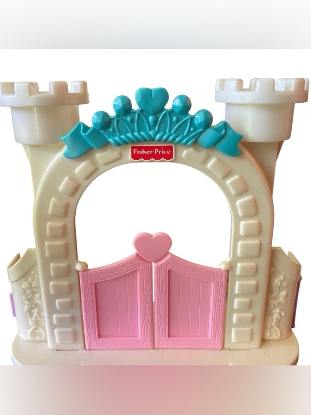 Rare 1995 Vintage Fisher Price Once Upon a Dream Castle Stable Horse Barn Gate